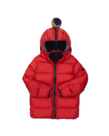 Alternative view of Ai Riders Kids' Water Repellent Nylon Down Jacket In Red