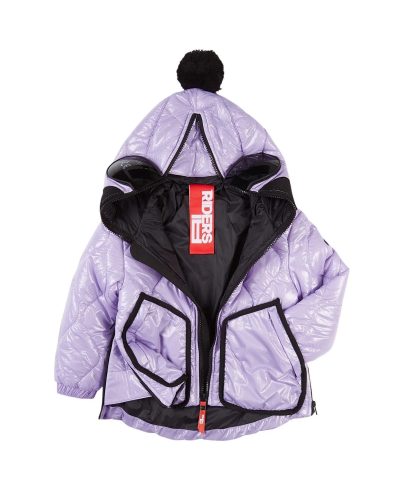 Ai Riders Purple Pom Pom Google Ski Jacket 1