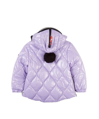 Ai Riders Purple Pom Pom Google Ski Jacket 2