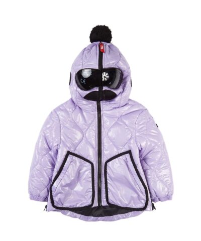 Ai Riders Purple Pom Pom Google Ski Jacket-20249846