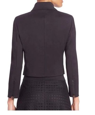 Alternative view of Akris Punto Cotton Techno Asymmetrical Zip Jacket