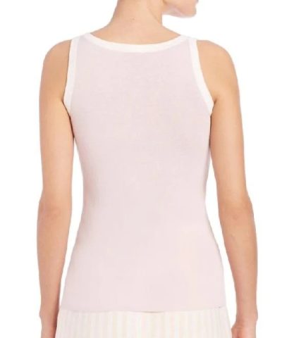 Akris punto Sleeveless Wool Shell, Ivory - Image 3