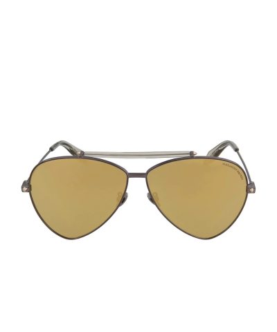 Alexander McQueen AM0058S - 003 Aviator Sunglasses-20239494