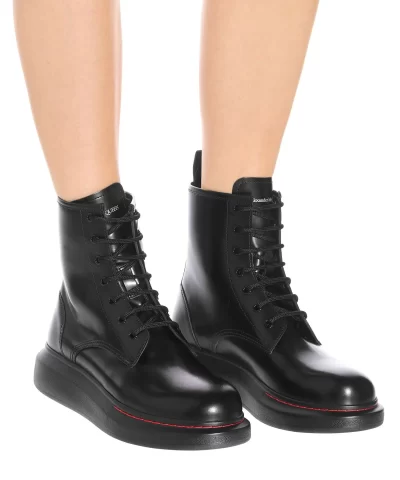 Alexander Mcqueen Leather ankle boots 4