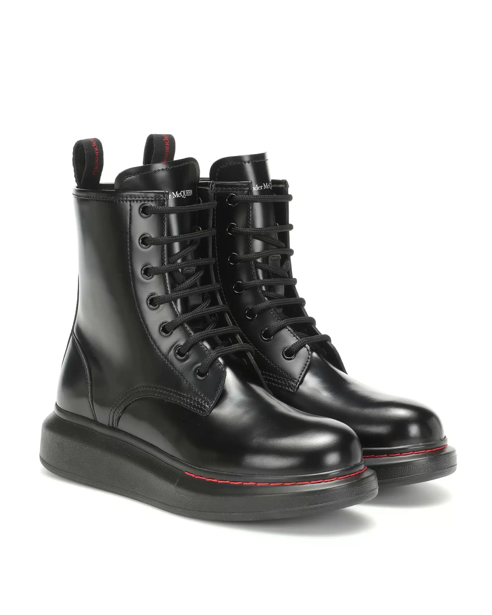 Alexander Mcqueen Leather ankle boots-20271003