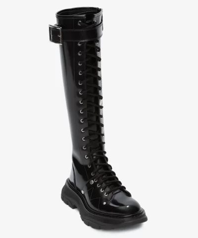 Alexander Mcqueen Tread Lace Up Boot 1