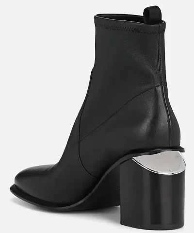 Alexander Wang Anna Stretch Leather Ankle Boots 2
