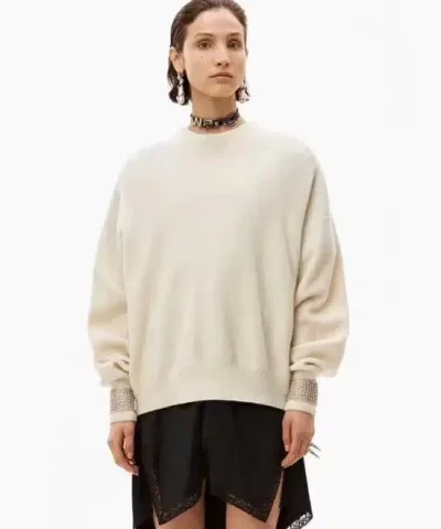 Alexander Wang Crystal Embellished Sweater-20264495