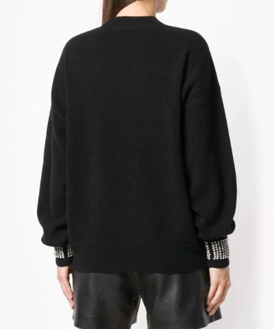Alexander Wang Crystal Embellished Sweater 9