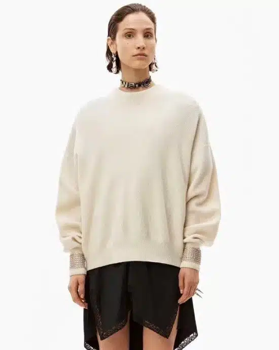 Alexander Wang Crystal Embellished Sweater-20264495