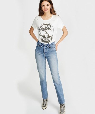 Alternative view of Alexander Wang Cult Flip Jeans