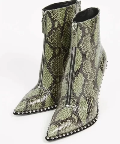 Alexander Wang Eri Pointed Booties - Image 5