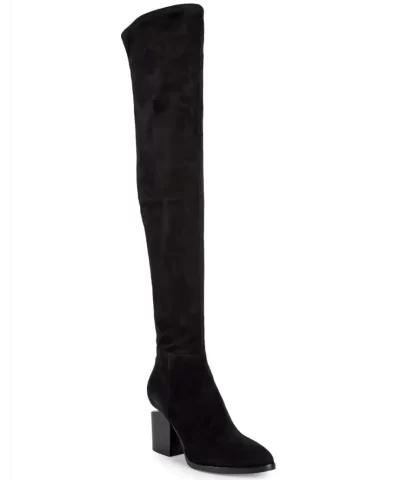 Alternative view of Alexander Wang Gabi Suede Over-The-Knee Boots