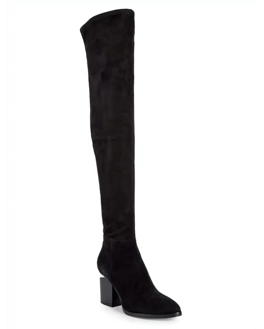 Alternative view of Alexander Wang Gabi Suede Over-The-Knee Boots