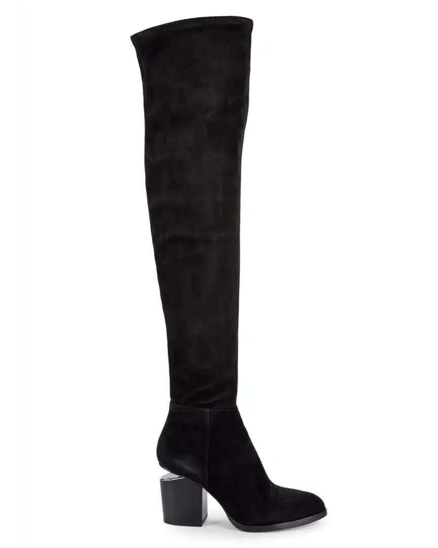 Alexander Wang Gabi Suede Over-The-Knee Boots-20272376