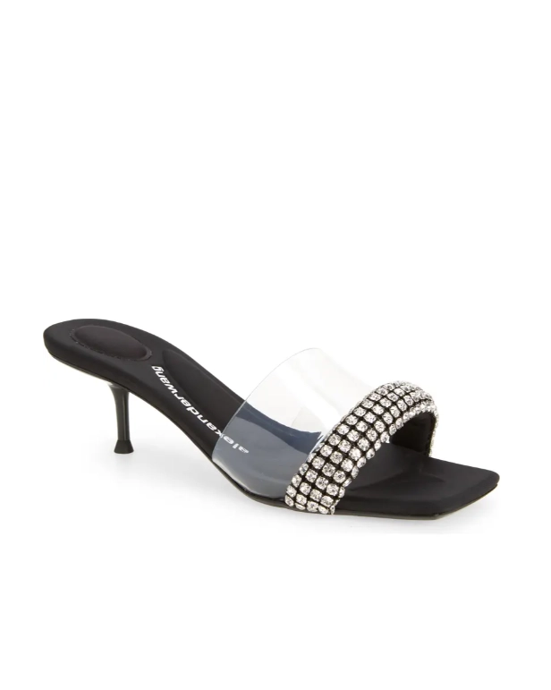 Alternative view of Alexander Wang Jessie Crystal Embellished Slide Sandal