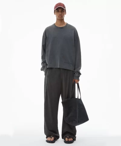 Alexander Wang Punch Tote in Cotton Denim - Image 6