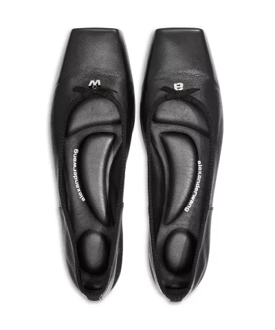 Alexander Wang Womens Billie Slip On Square Toe Flats 2