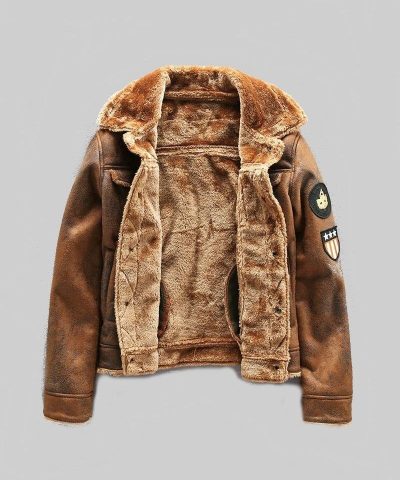 Ame Rag Military Bomber Tactical Leather Jackets 1