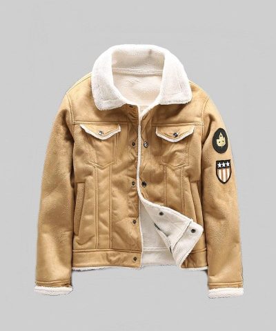 Ame Rag Military Bomber Tactical Leather Jackets-20262990