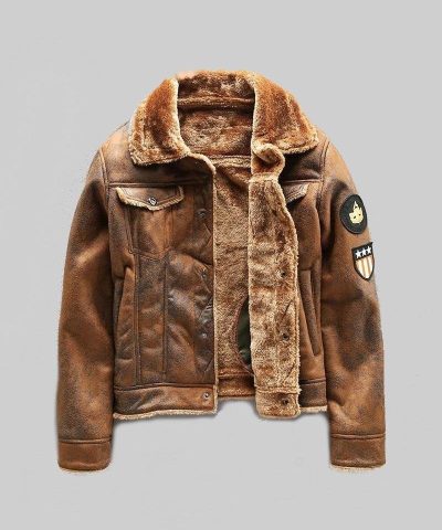 Ame Rag Military Bomber Tactical Leather Jackets 2