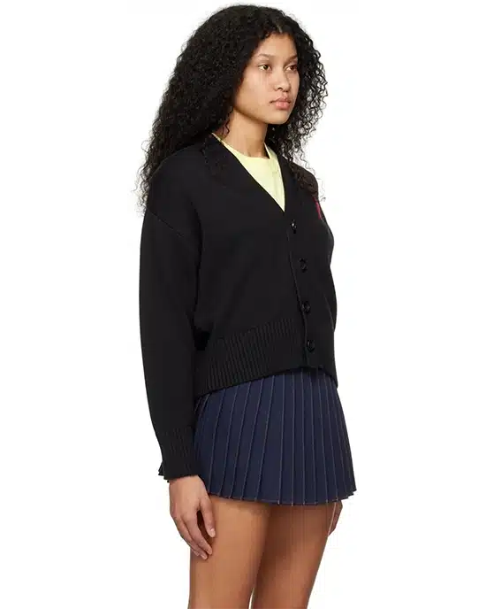 Alternative view of Ami Alexandre Mattiussi Ami de Coeur Cardigan