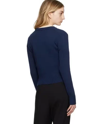 Ami Alexandre Mattiussi Ami de Coeur Cardigan - Image 7
