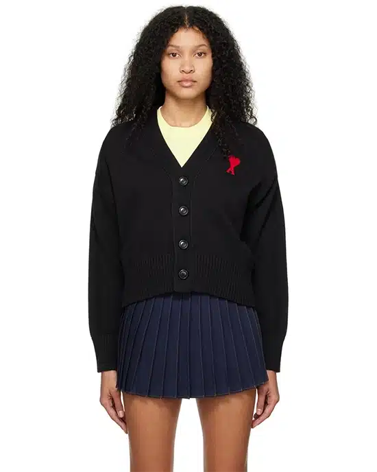 Ami Alexandre Mattiussi Ami de Coeur Cardigan-20308147