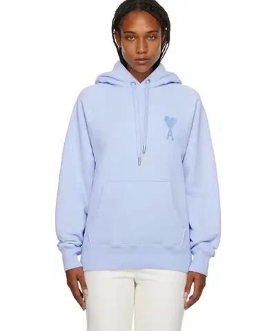 Ami Alexandre Mattiussi Pink Ami de Coeur Hoodie 4