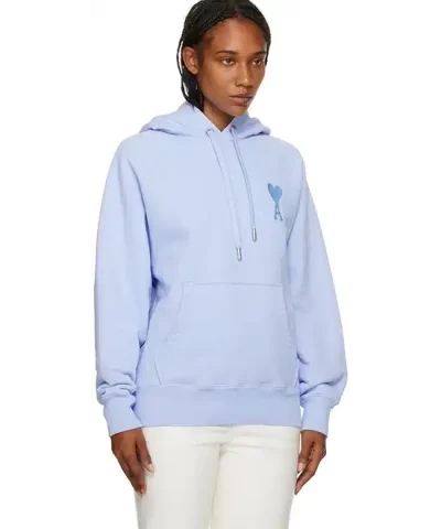 Ami Alexandre Mattiussi Pink Ami de Coeur Hoodie 5