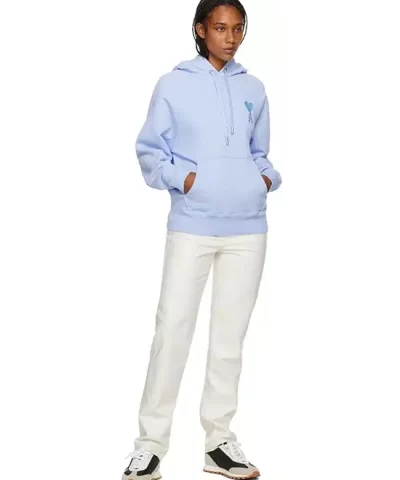 Ami Alexandre Mattiussi Pink Ami de Coeur Hoodie 7