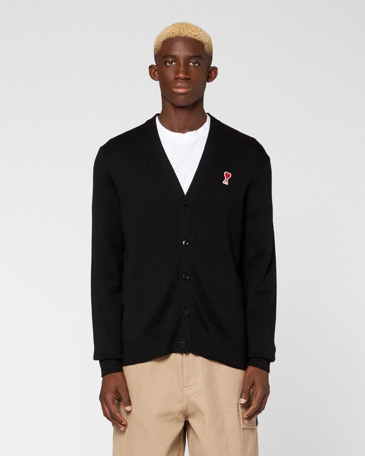 Alternative view of Ami De Coeur Cardigan In Black