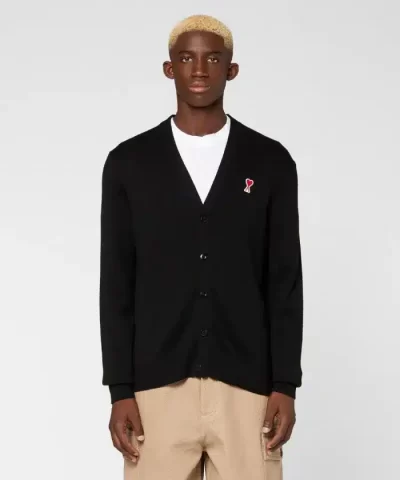 Ami De Coeur Cardigan In Black 16