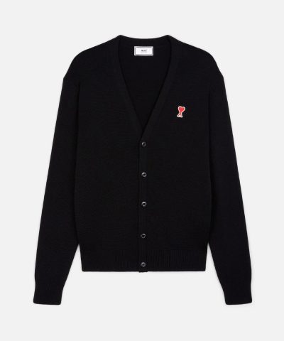 Ami De Coeur Cardigan In Black 4