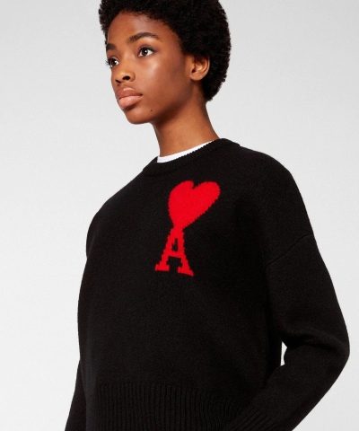 Ami Oversize Ami de Coeur Sweater - Image 5