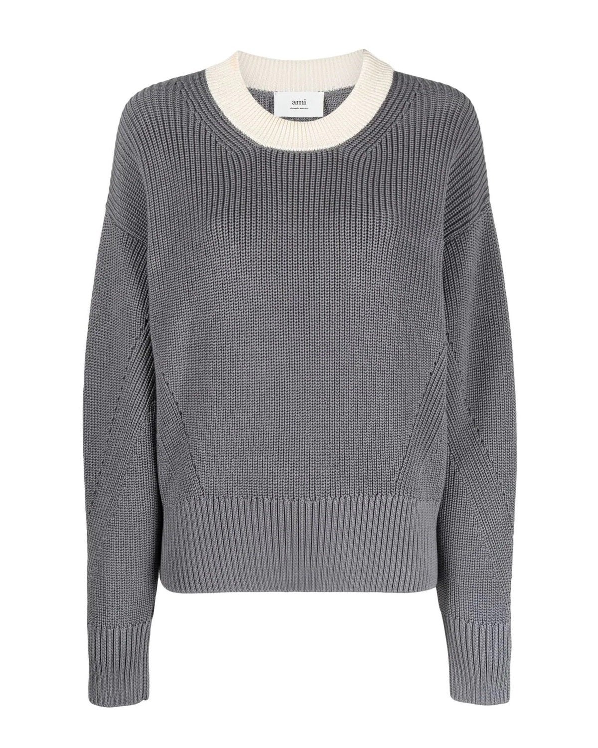 Ami Paris Crew Neck Jumper-20245178