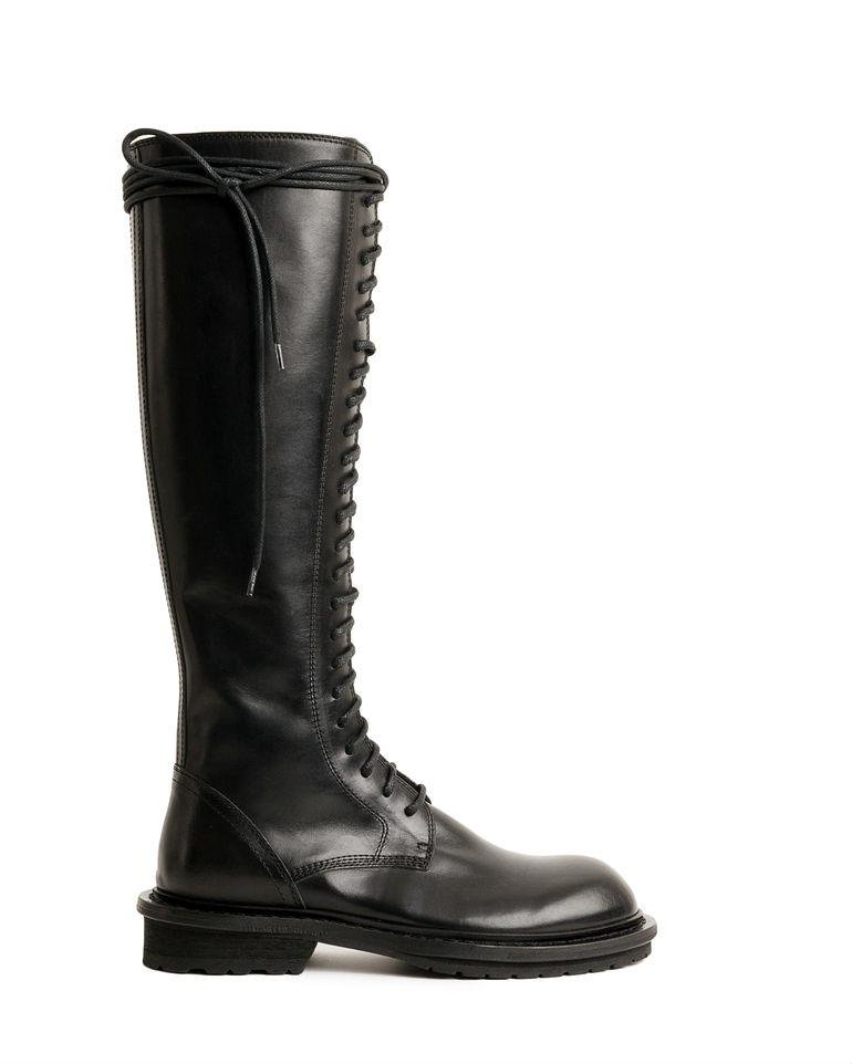 Ann Demeulemeester Knee Combat Boots Tucson Nero-20271360