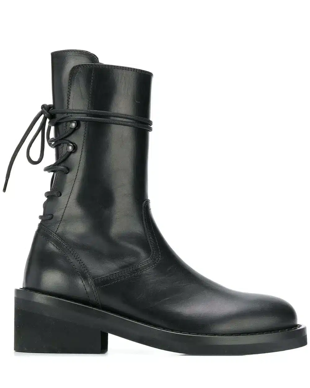 Ann Demeulemeester Reverse Lace Up Ankle Boots-20270077