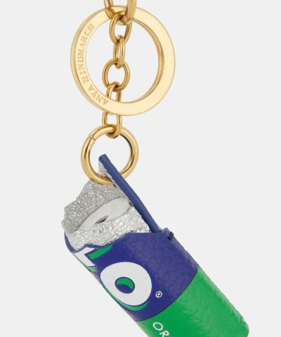 Anya Hindmarch Polo Charm Capra Leather in White - Image 3