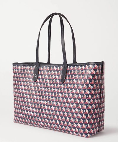 Anya Hindmarch Recycled Canvas Tote Bag, Blue - Image 3