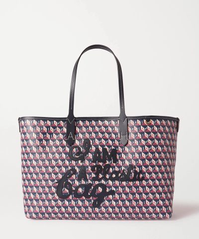 Anya Hindmarch Recycled Canvas Tote Bag, Blue-20246938