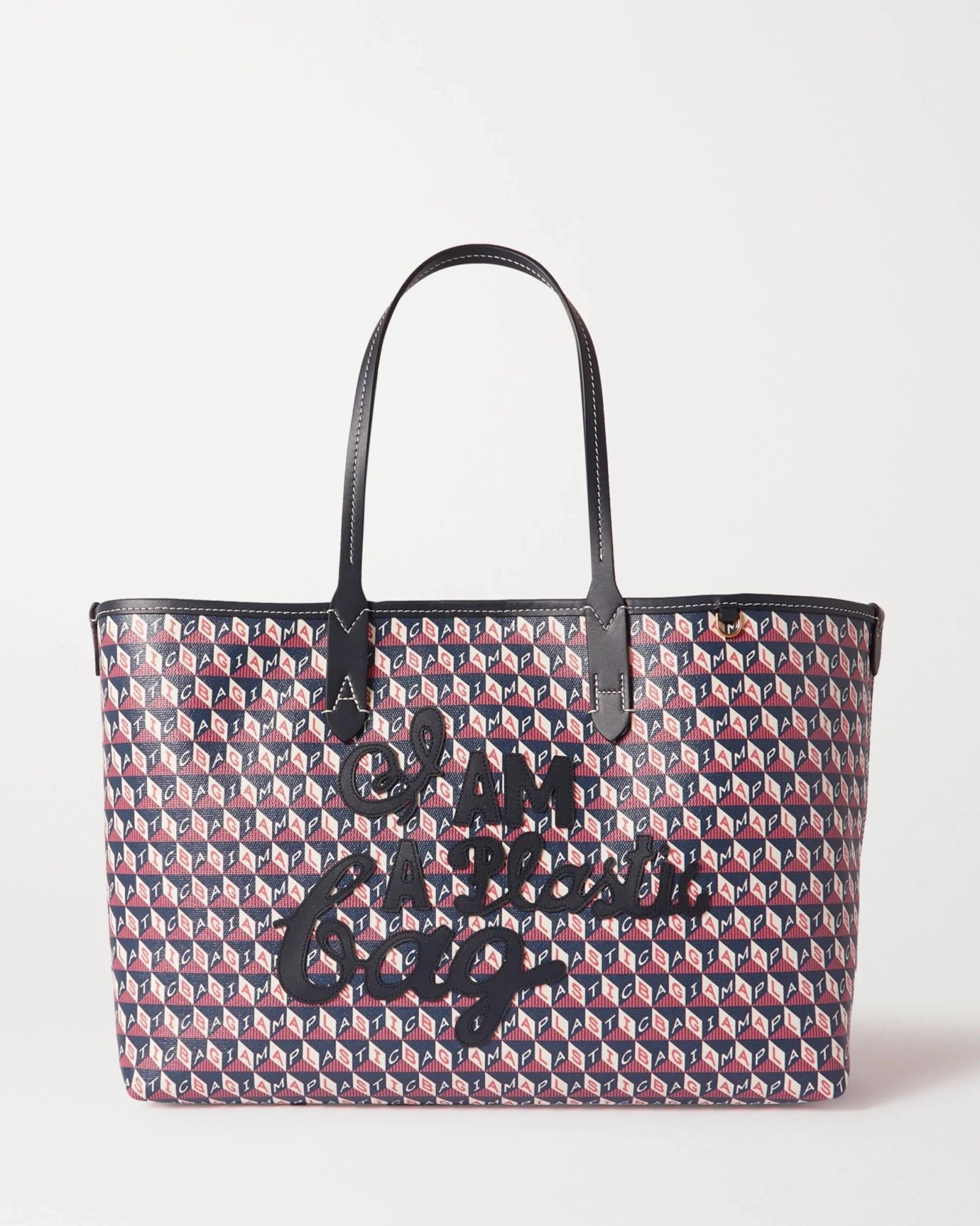 Anya Hindmarch Recycled Canvas Tote Bag, Blue-20246937