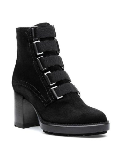 Aquatalia Women's Indira Boot Black Suede-20269302