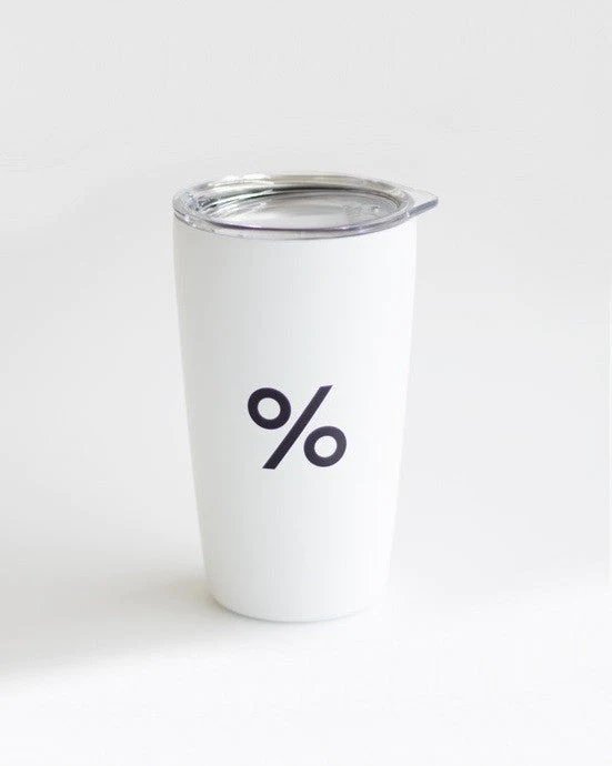 Alternative view of % Arabica Coffee Tumbler