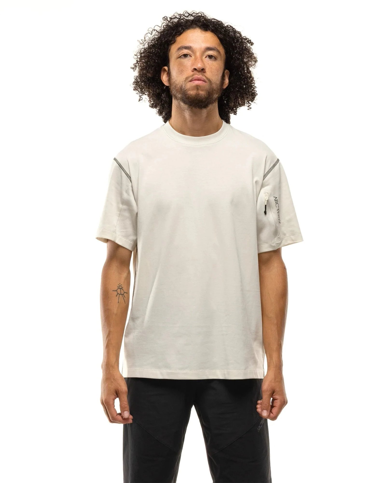 Alternative view of Arc’teryx Copal SS Pocket Bird T-Shirt Chalk