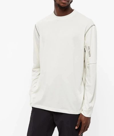 Arc’teryx System A / Copal Long Sleeve Bird Tee Chalk-20243831