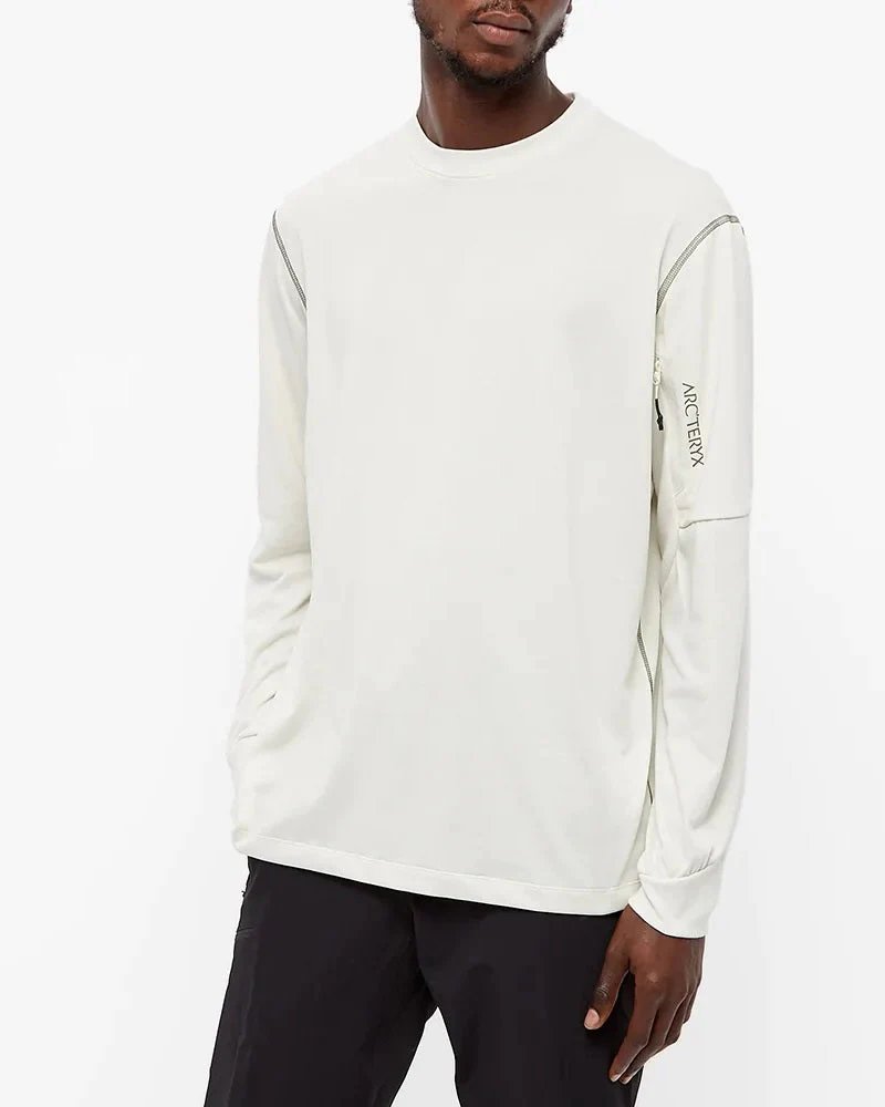 Arc’teryx System A / Copal Long Sleeve Bird Tee Chalk-20243831