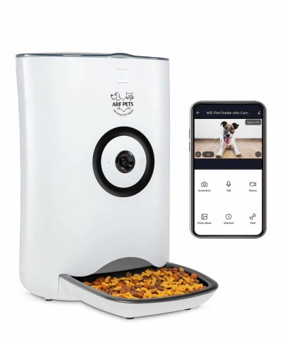 Arf Pets Smart Automatic Wi-Fi Enabled Pet Feeder with HD Camera-20291563
