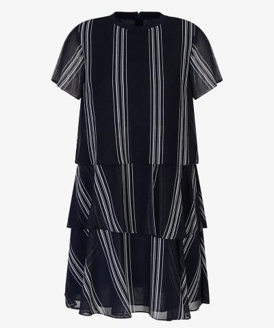 Armani Exchange Striped Chiffon Dress-20256536