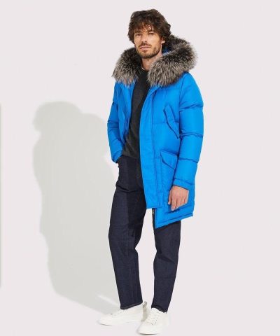 Army By Yves Salomon Long Fox-Fur Down Jacket - Image 4